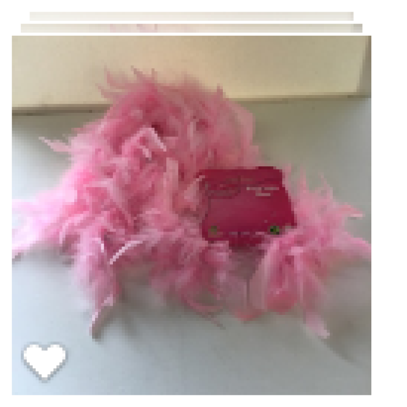 Princess boa roze  140CM